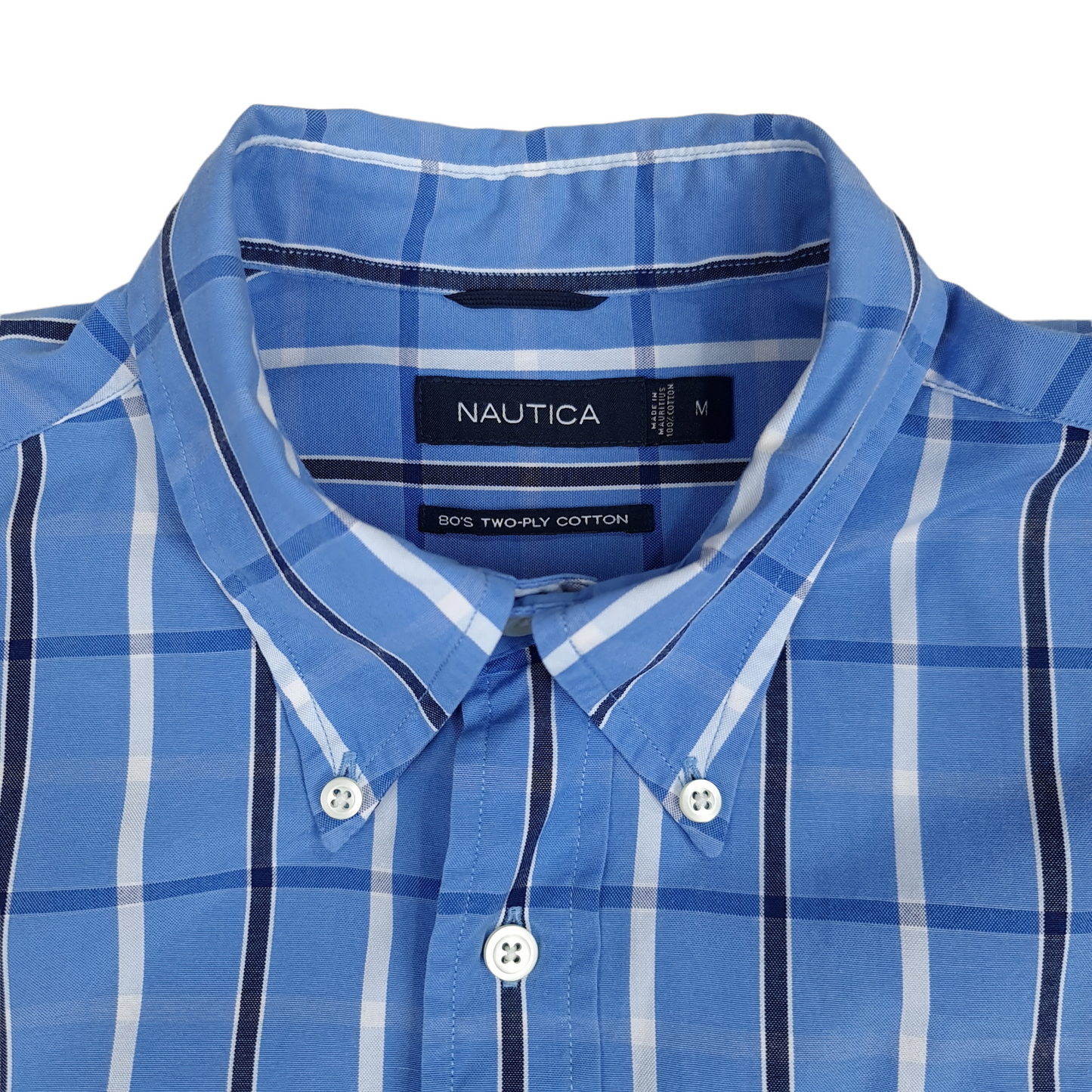 Nautica Long Sleeve Button Up Shirt - M/L