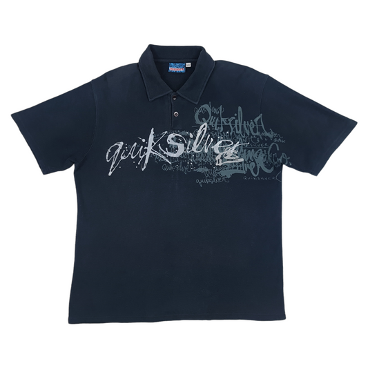 Vintage Quiksilver Polo Shirt - L