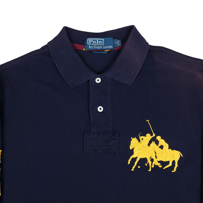 Vintage Ralph Lauren Long Sleeve Rugby Polo Shirt - M