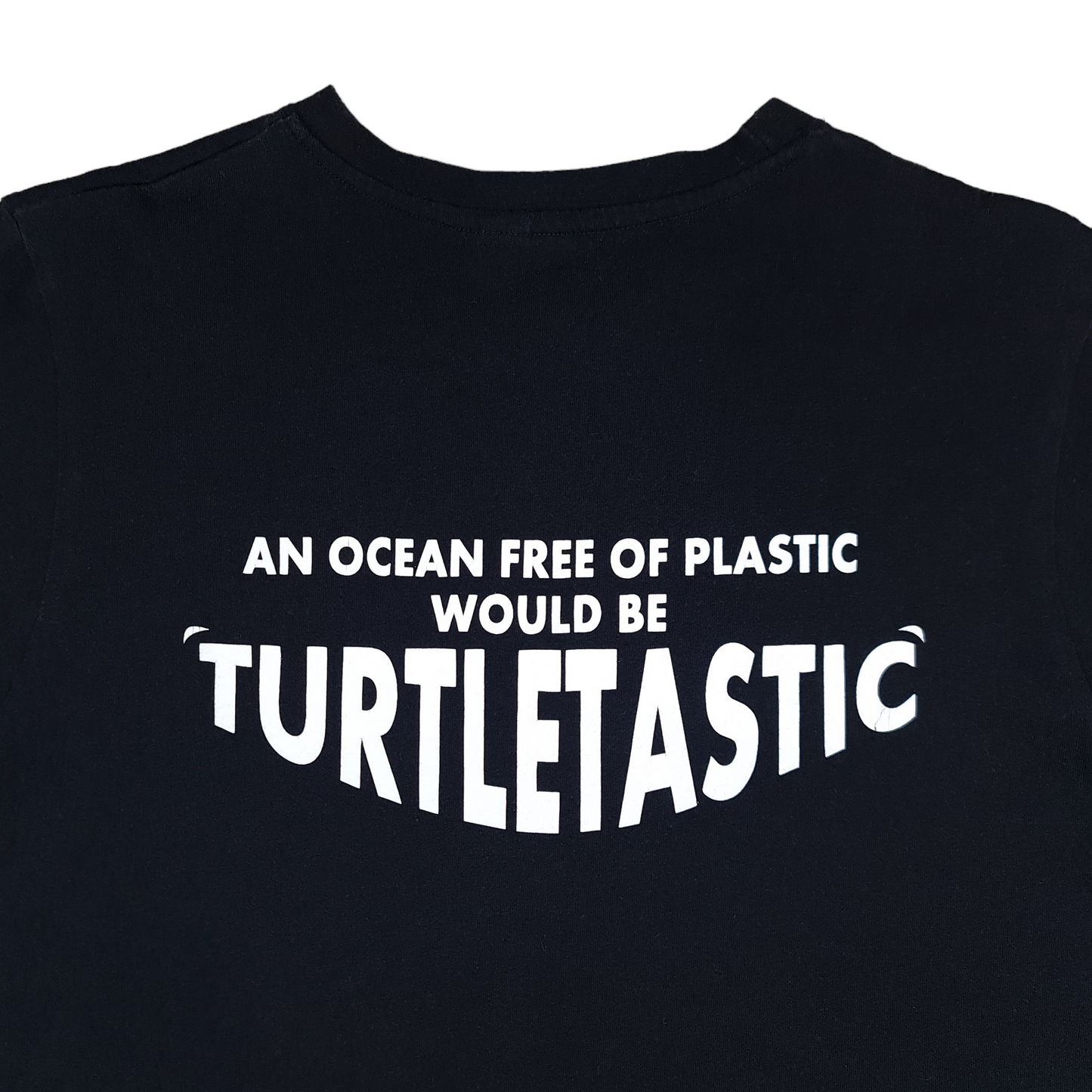 An Ocean Free Of Plastic Would Be Turtletastic Tee - M