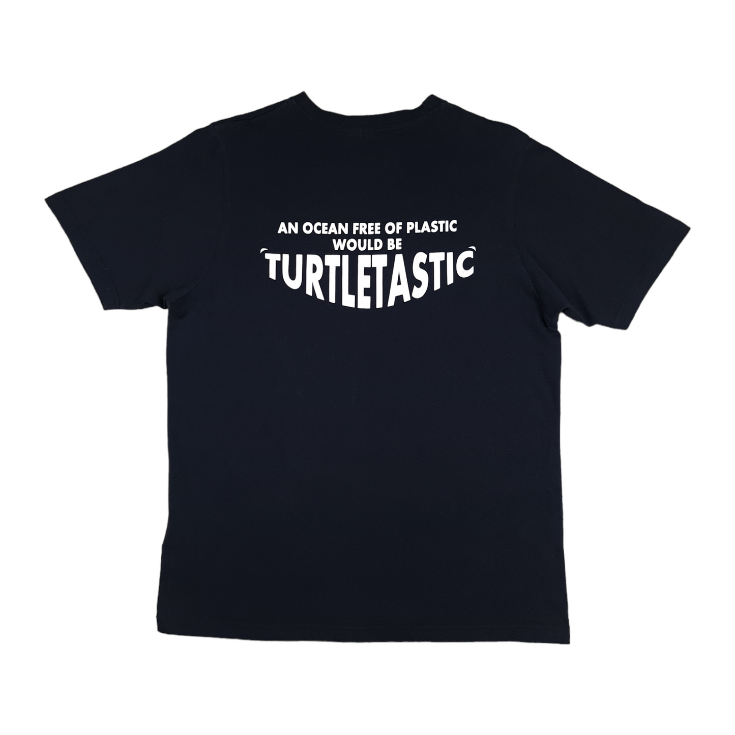 An Ocean Free Of Plastic Would Be Turtletastic Tee - M