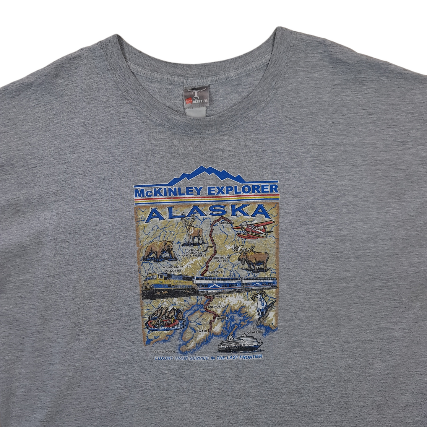 Vintage Y2K Alaska Tee - XXL