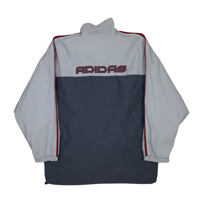 Adidas Long Windbreaker Jacket - S/M