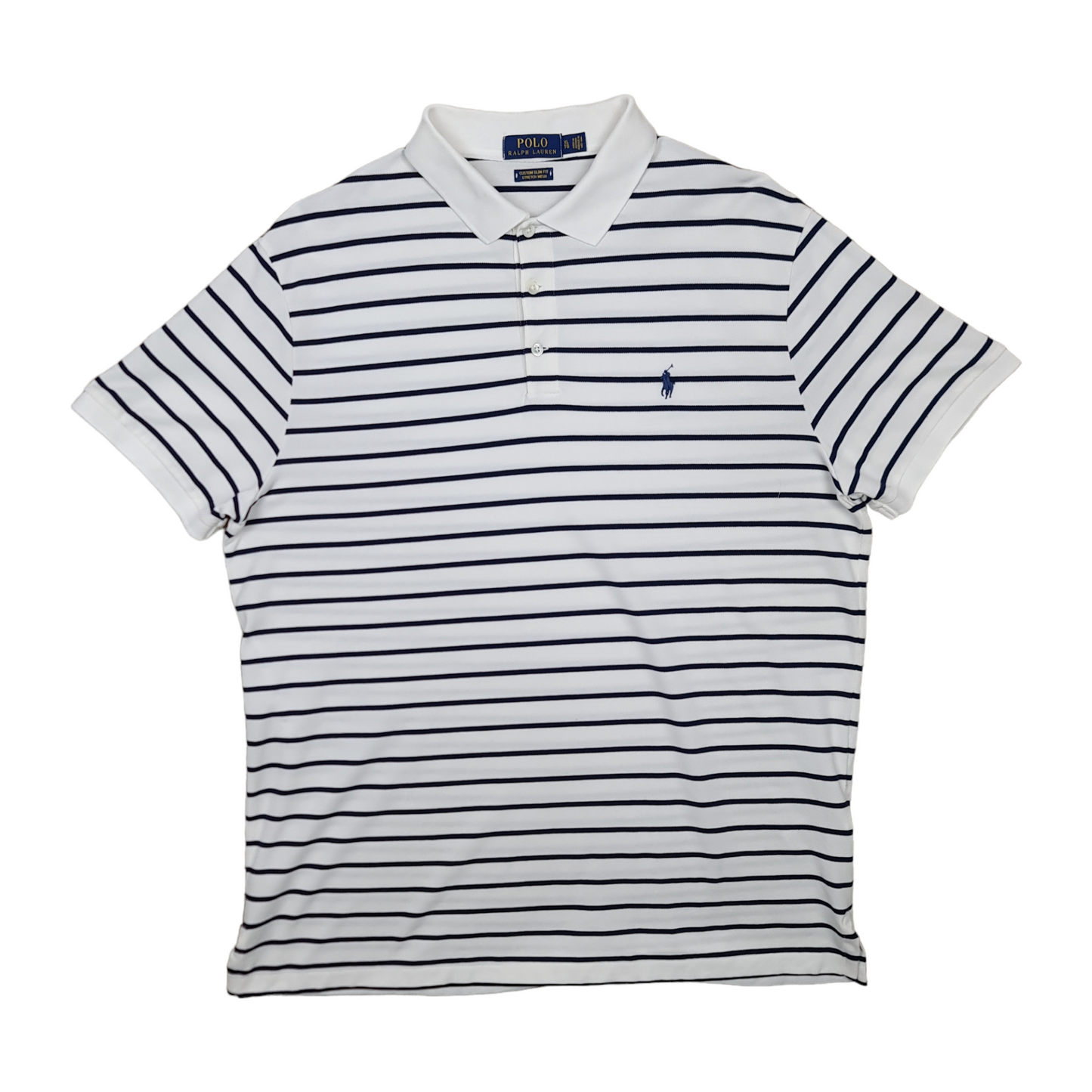 Ralph Lauren Striped Polo Shirt - XL