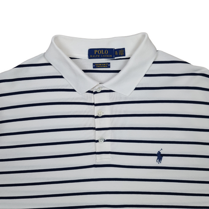 Ralph Lauren Striped Polo Shirt - XL