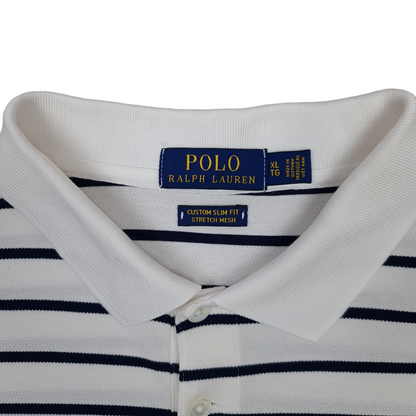 Ralph Lauren Striped Polo Shirt - XL