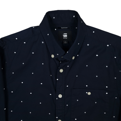 G-Star Raw Long Sleeve Button Up Shirt - L