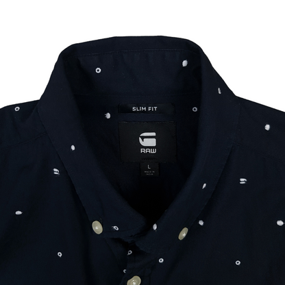 G-Star Raw Long Sleeve Button Up Shirt - L