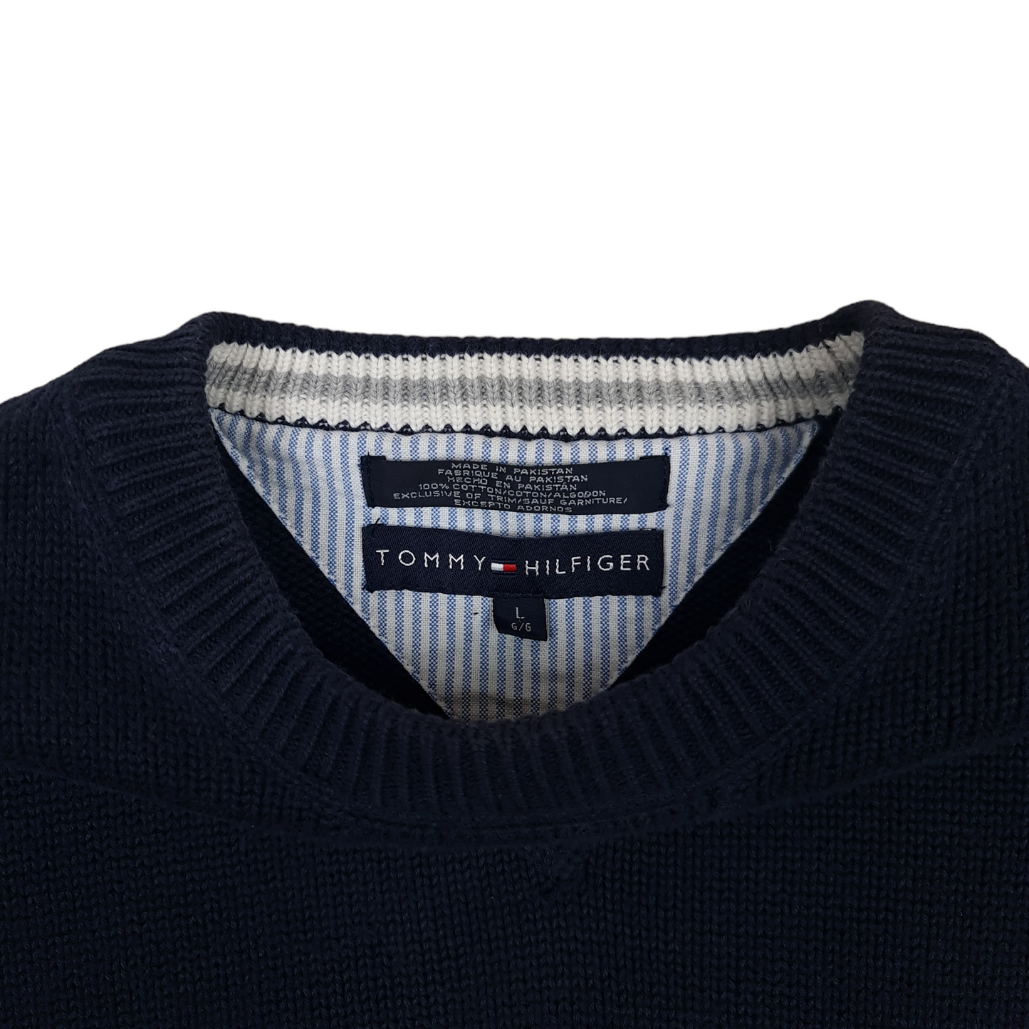 Tommy Hilfiger Crest Knit Sweater - L