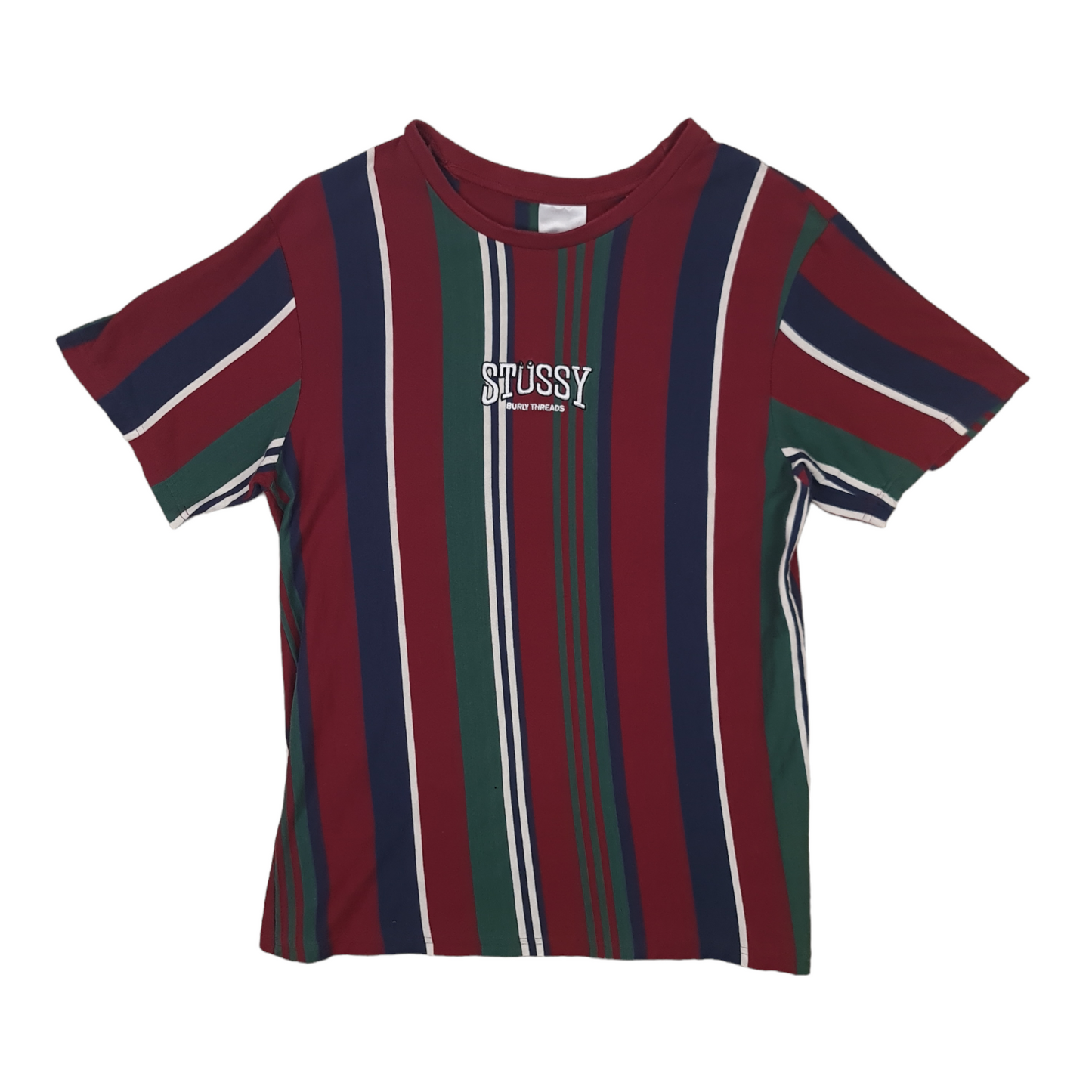 Stussy Y2K Striped Tee - S