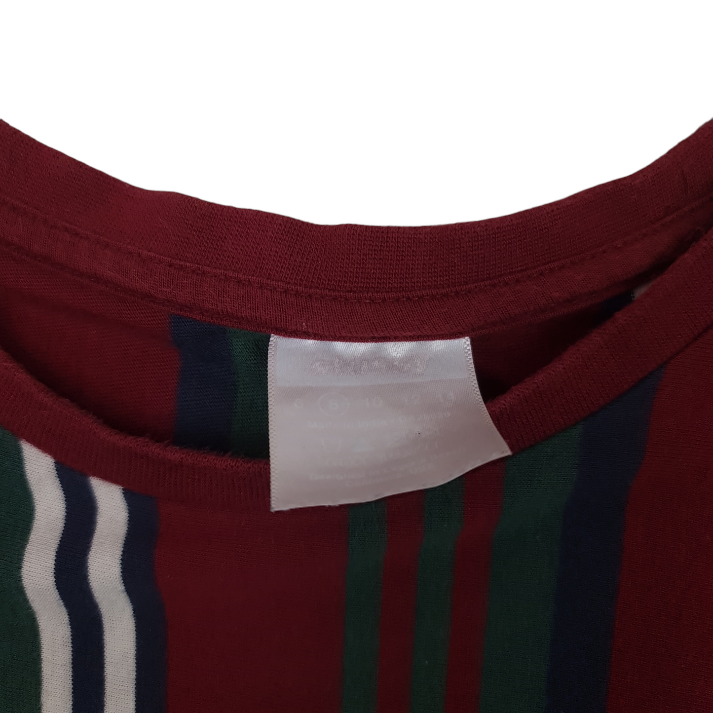 Stussy Y2K Striped Tee - S