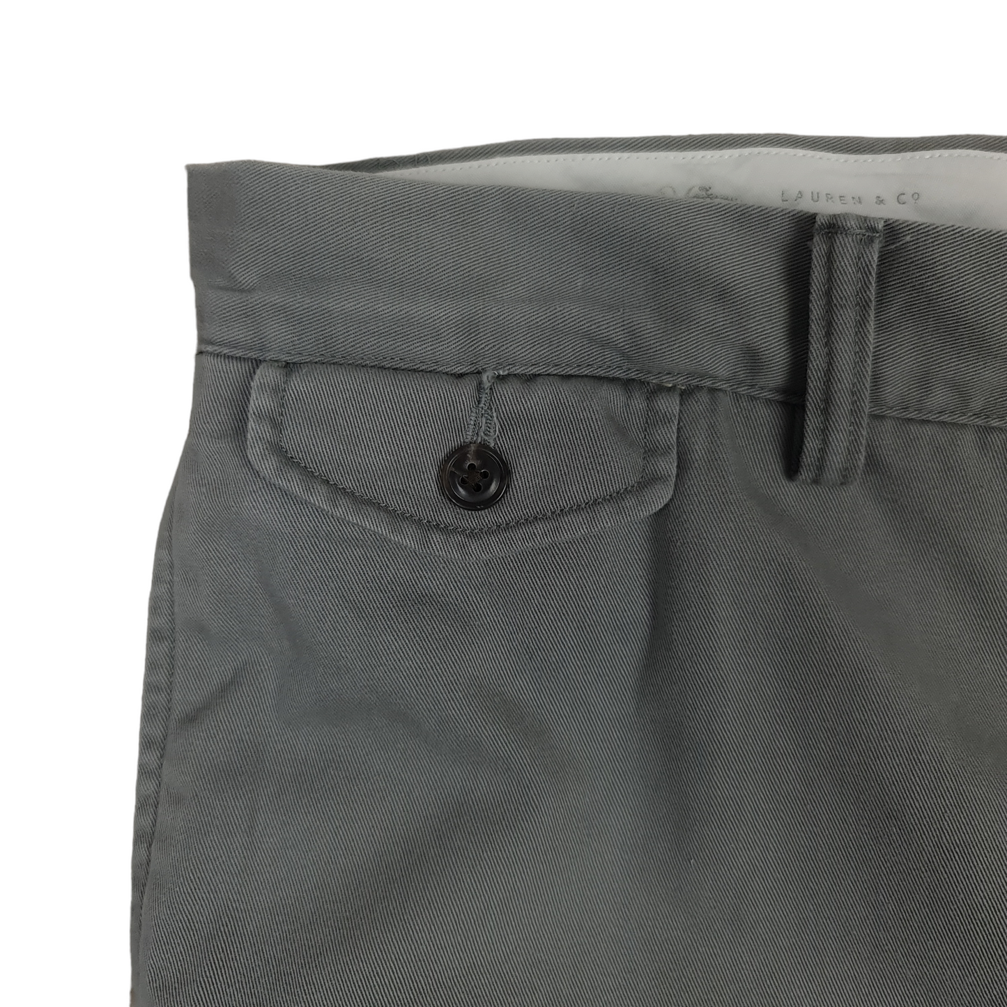 Ralph Lauren Straight Fit Grey Pants - W34 L32