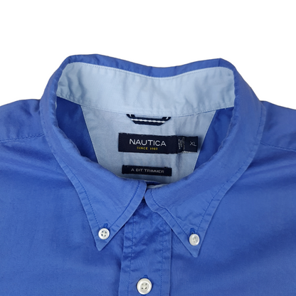 Nautica Long Sleeve Button Up Shirt - XL