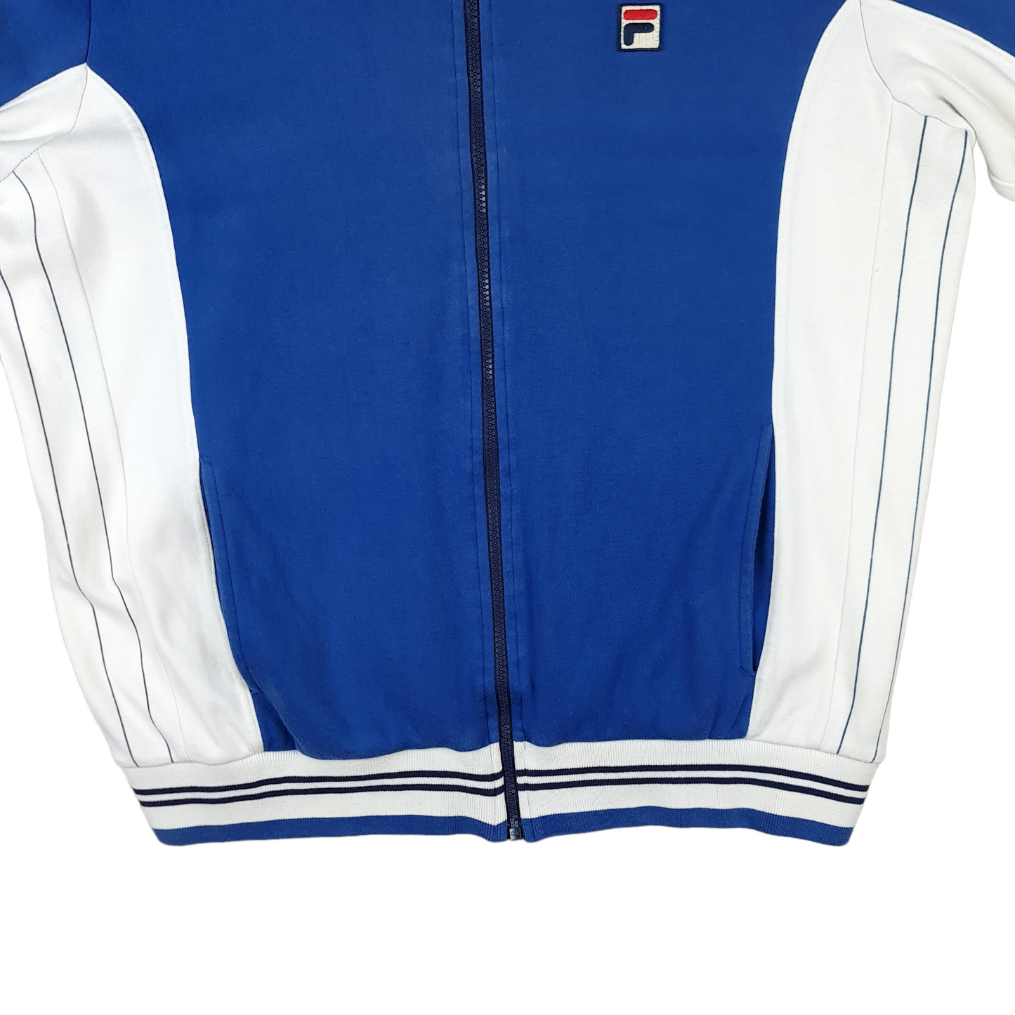 Vintage Fila White Line Jacket - L/XL