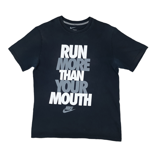 Nike Run More Than Your Mouth Tee - L