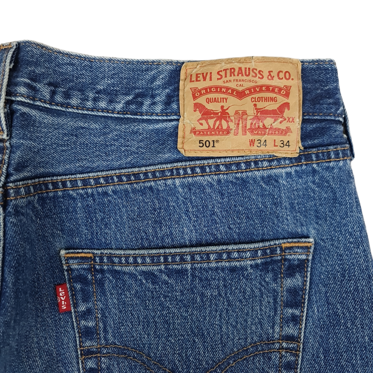 Levis 501 Jeans - W34 L34