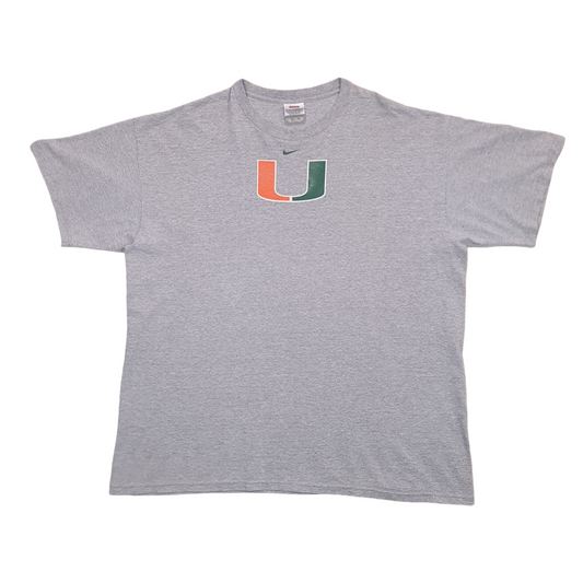 Vintage Nike Miami Hurricanes Tee - XXL